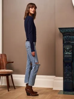 LLC21245_NAVY Knitwear Neat Cardigan 10 LLC21245_NAVY Knitwear Neat Cardigan