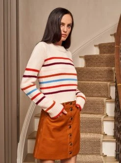 LLC21311 _MULTI STRIPE Mini Marin Sweater Monogram