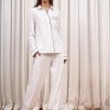 LLC21027/LLC24002_WHITE/NAVY Bonne Nuit Pajamas Sleepwear 2 LLC21027/LLC24002_WHITE/NAVY Bonne Nuit Pajamas Sleepwear
