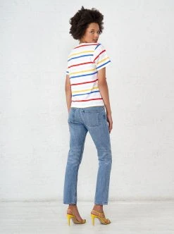 LLC21110_WHITE/RBW Seberg Tee Tees