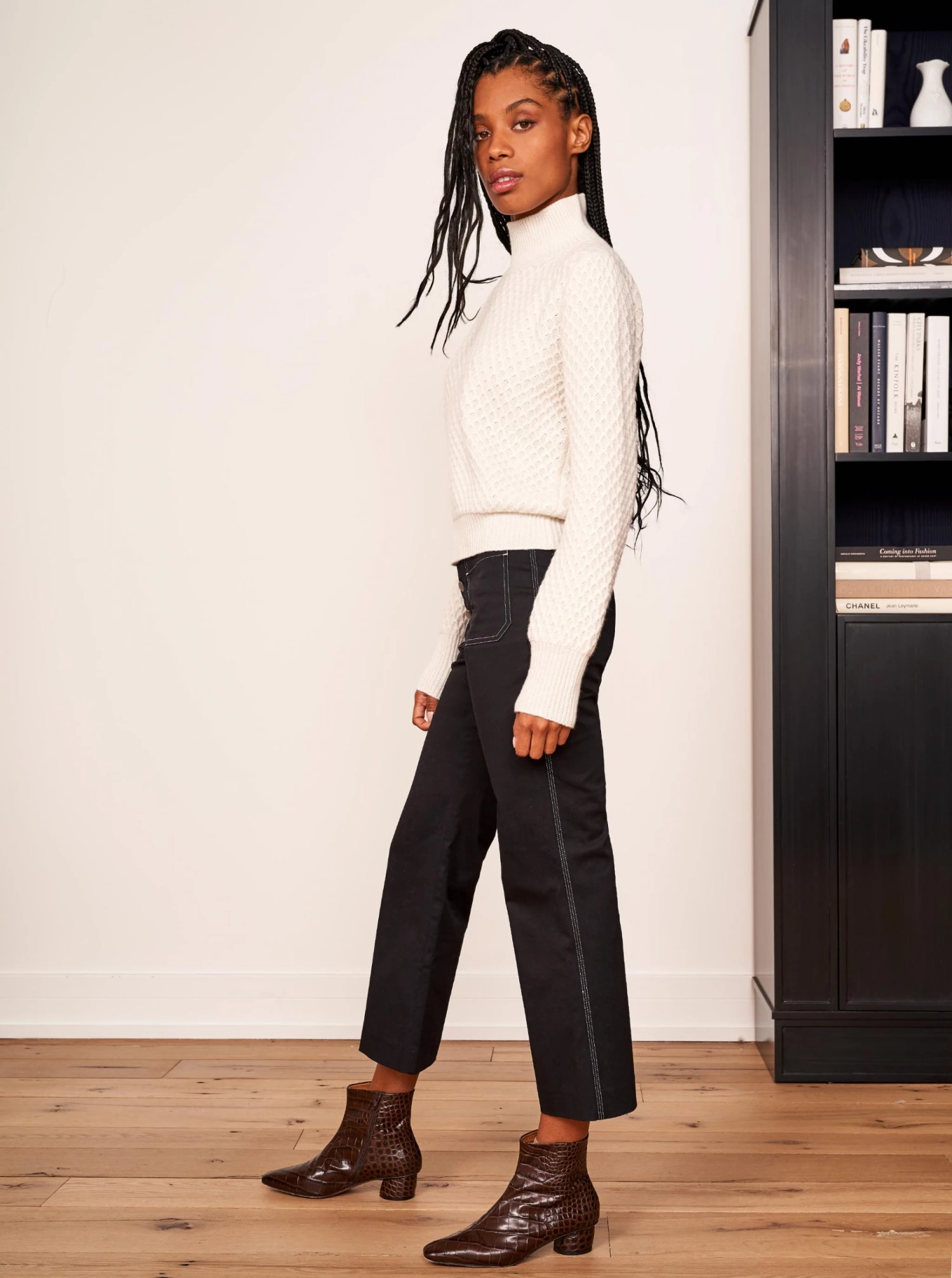 LLC21544_CREAM Honeycomb Mini Mockneck 8 LLC21544_CREAM Honeycomb Mini Mockneck