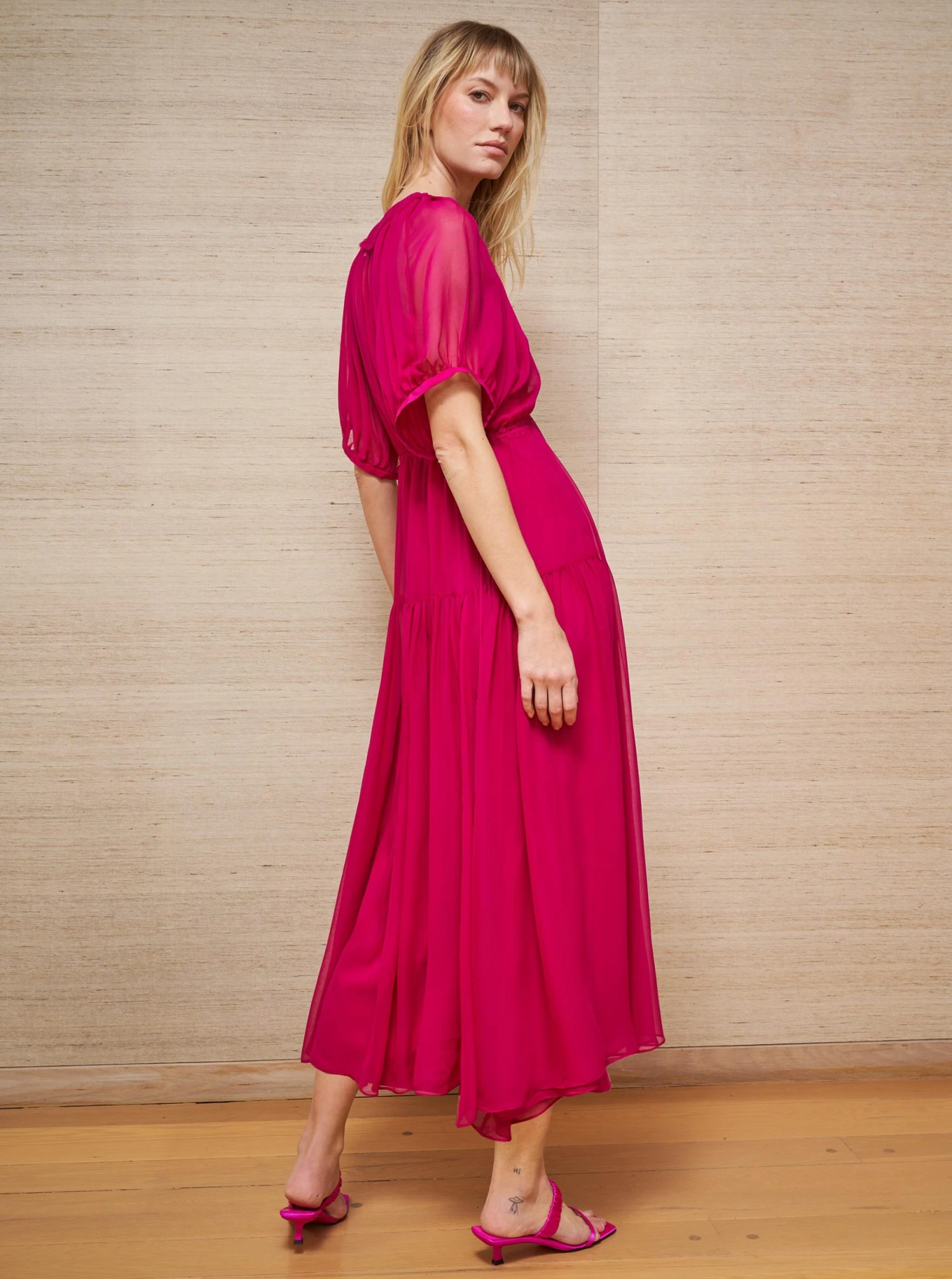 LLC13242_HOT PINK Constance Dress Dresses 5 LLC13242_HOT PINK Constance Dress Dresses