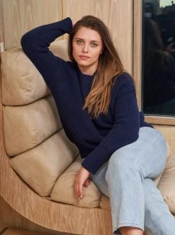 LLC21213_NAVY Toujours Sweater Monogram