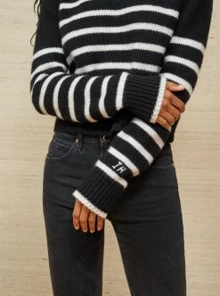 LLC21311 _MULTI STRIPE Mini Marin Sweater Monogram