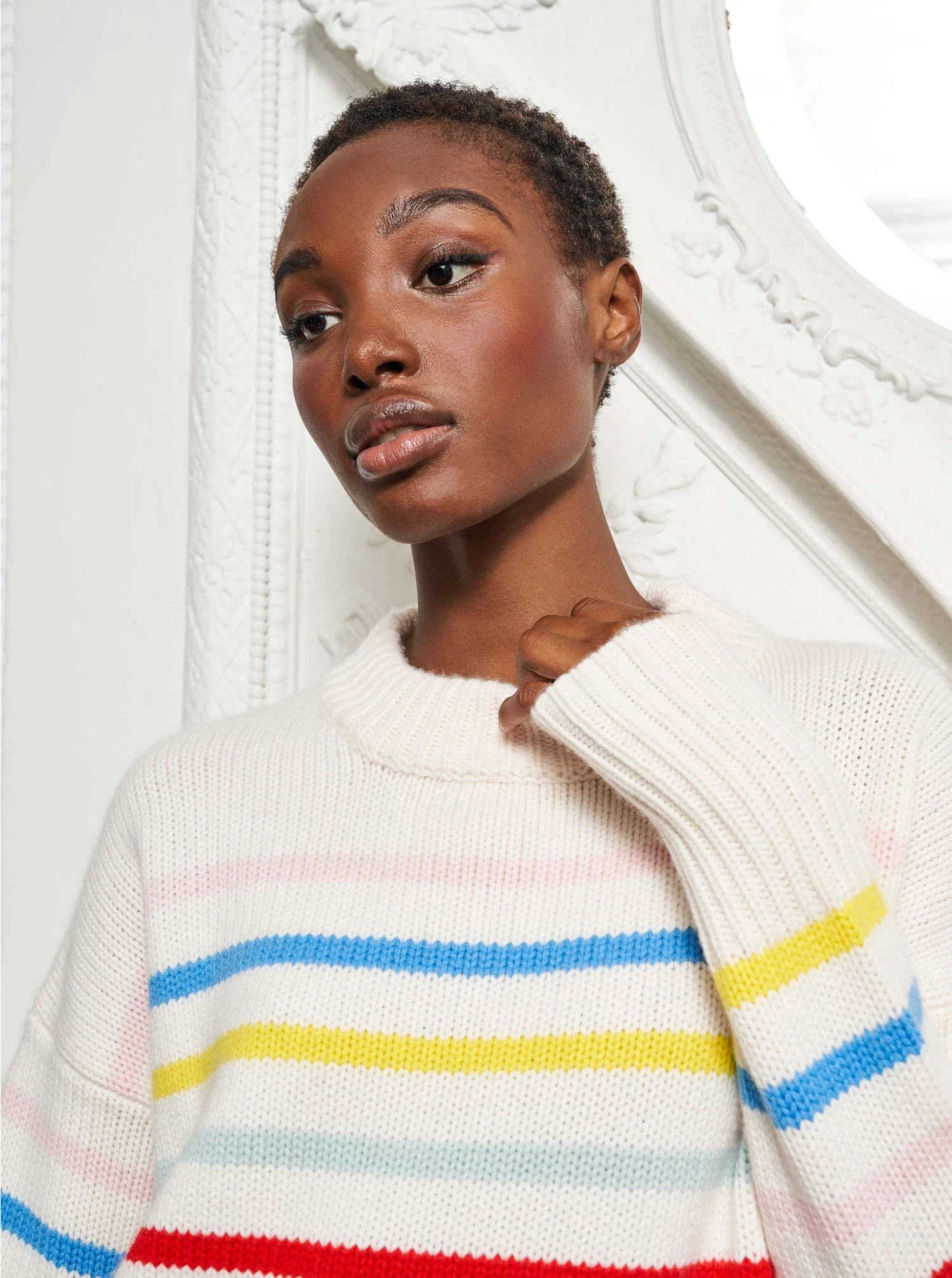 LLC21059_CREAM/BRIGHT-RAINBOW Monogram Marin Sweater 5 LLC21059_CREAM/BRIGHT-RAINBOW Monogram Marin Sweater