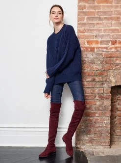 LLC21213_NAVY Toujours Sweater Monogram