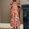 LLC13390_PALE BLUE/TANGERINE Amy Dress 2 LLC13390_PALE BLUE/TANGERINE Amy Dress