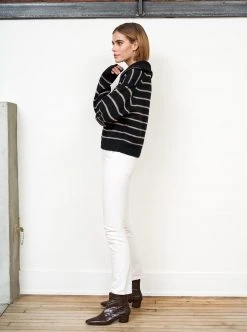 LLC21483_BLACK/TAN Bastien Sweater Monogram 18 LLC21483_BLACK/TAN Bastien Sweater Monogram