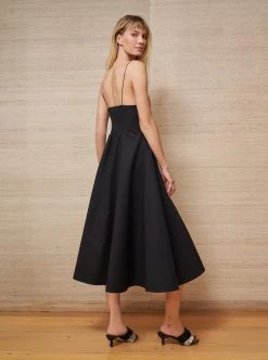 LLC13348_BLACK Camilla Dress