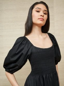 LLC13127_BLACK Daisy Dress Dresses 13 LLC13127_BLACK Daisy Dress Dresses