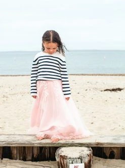 LLK21001_CREAM/NAVY Marini Sweater Knitwear