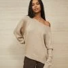 LLC21650_TAN Gaston Sweater