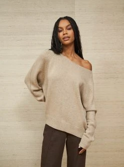 LLC21650_TAN Gaston Sweater
