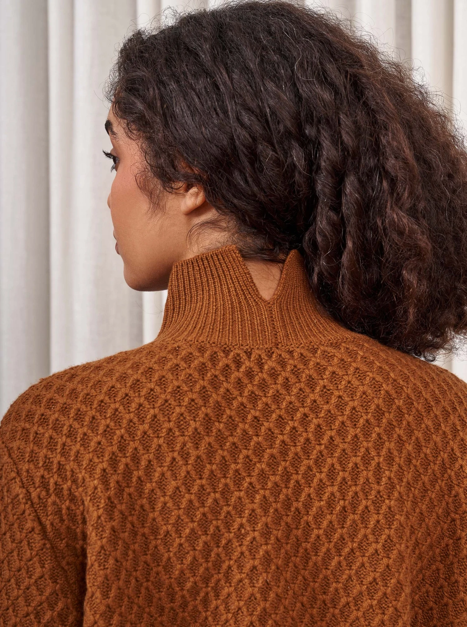 LLC21544_RUSTY BROWN Honeycomb Mini Mockneck 4 LLC21544_RUSTY BROWN Honeycomb Mini Mockneck
