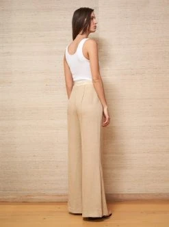 LLC14089_TAN Lizzie Pant Pants
