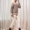 LLC21490_TAN/DARK BROWN Monogram Marin Sweater