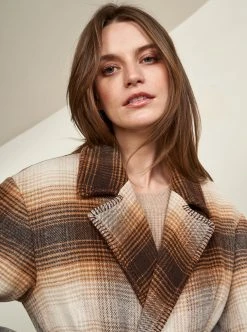 LLC16026 _CHOCOLATE/OAT/RUST Outerwear Mercer Coat 24 LLC16026 _CHOCOLATE/OAT/RUST Outerwear Mercer Coat