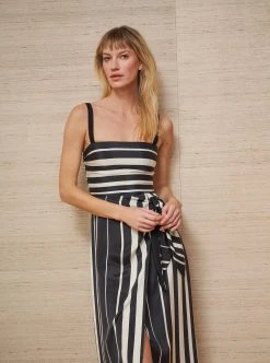 LLC13355_BLACK/IVORY Mia Dress Dresses 12 LLC13355_BLACK/IVORY Mia Dress Dresses