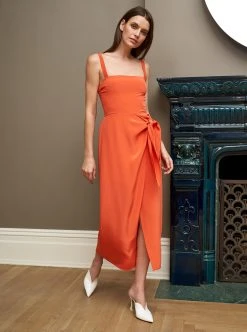 LLC13388_TANGERINE Dresses Mia Dress