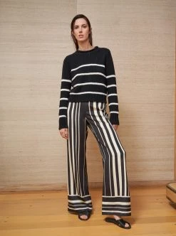 LLC14091_BLACK/IVORY Mia Pant 12 LLC14091_BLACK/IVORY Mia Pant