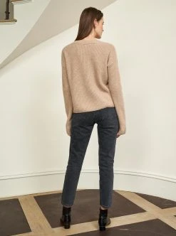 LLC21248_TAN Monogram Mini Toujours Sweater