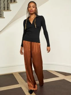LLC14087 _RUST Miranda Pant Pants