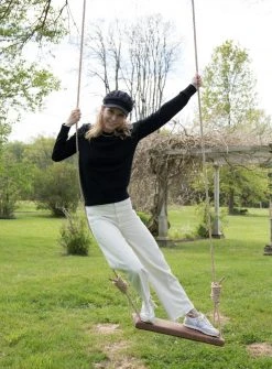 LLC21246_BLACK Knitwear Neat Sweater