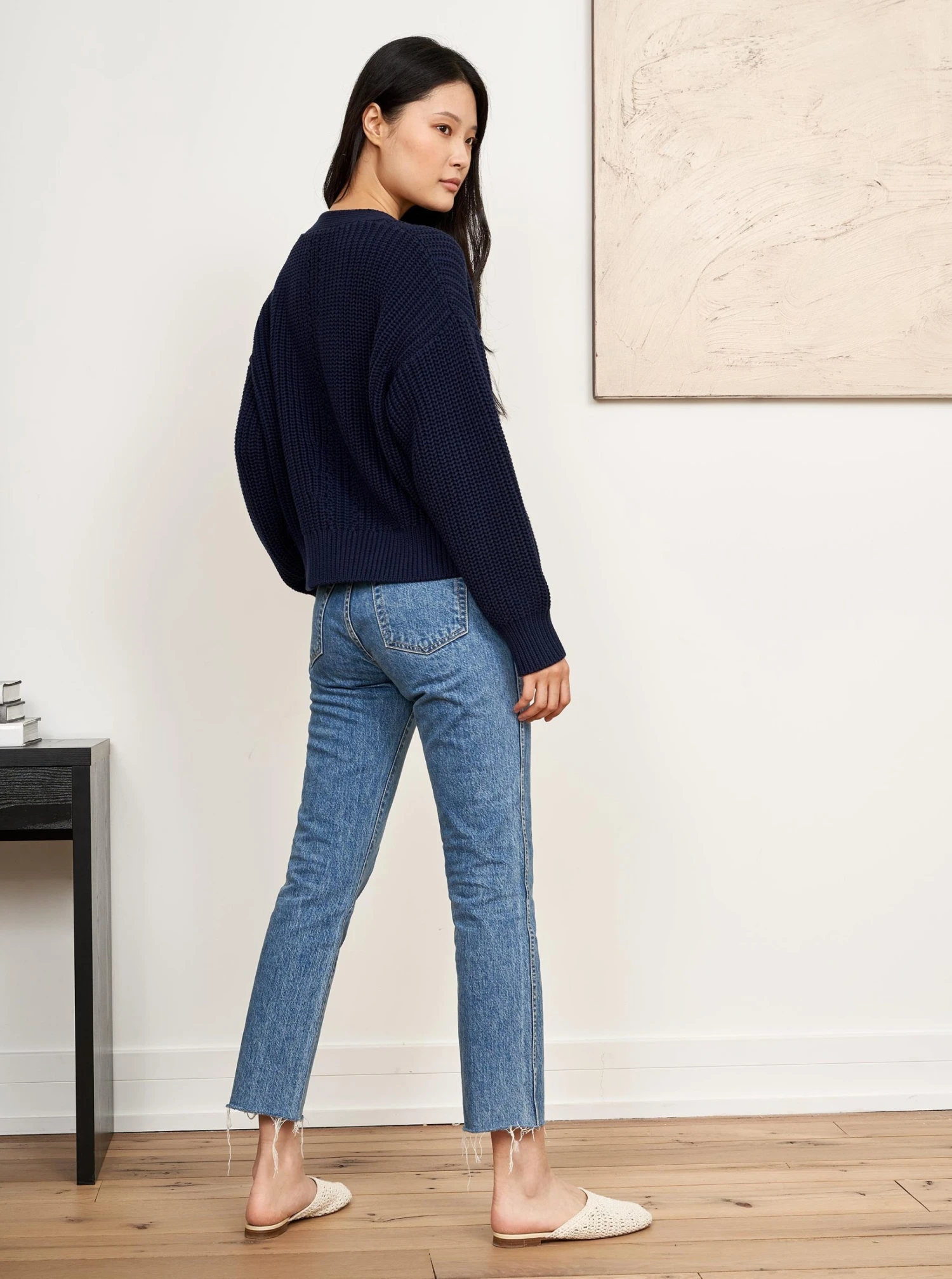 LLC21352_NAVY Knitwear Picnic Cardigan 5 LLC21352_NAVY Knitwear Picnic Cardigan