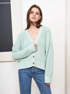 LLC21352_SEAFOAM Knitwear Picnic Cardigan 10 LLC21352_SEAFOAM Knitwear Picnic Cardigan