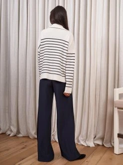 LLC21509_CREAM/NAVY Sailor Sweater 11 LLC21509_CREAM/NAVY Sailor Sweater