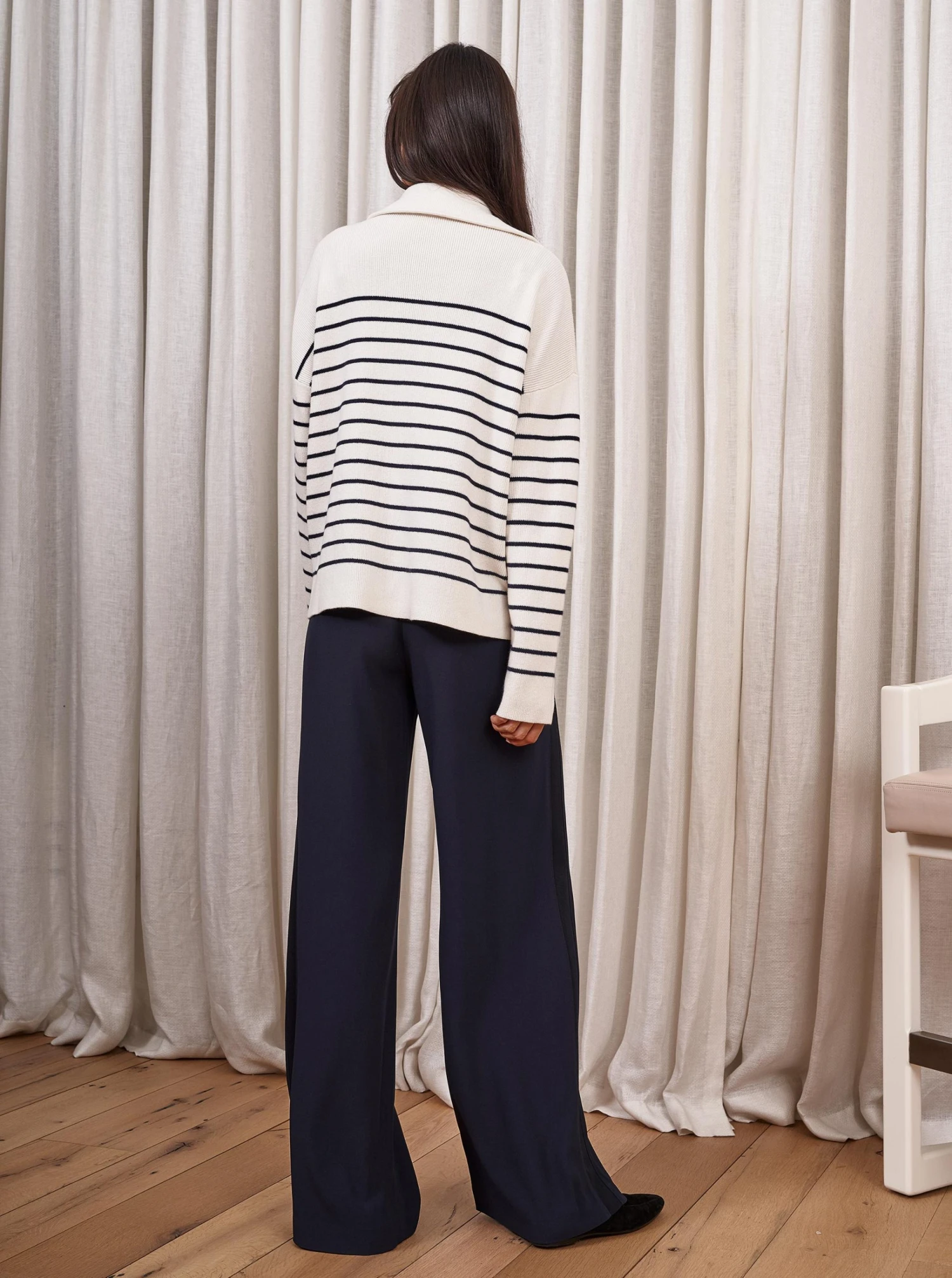 LLC21509_CREAM/NAVY Sailor Sweater 5 LLC21509_CREAM/NAVY Sailor Sweater