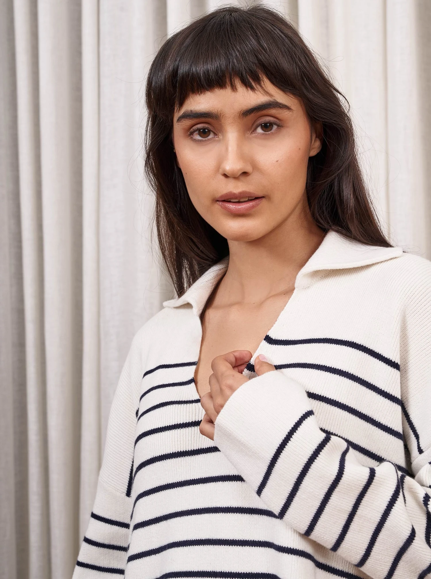 LLC21509_CREAM/NAVY Sailor Sweater 4 LLC21509_CREAM/NAVY Sailor Sweater