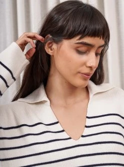 LLC21509_CREAM/NAVY Sailor Sweater 13 LLC21509_CREAM/NAVY Sailor Sweater