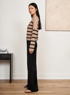 LLC21567_TAN/BLACK Serge Sweater Knitwear 11 LLC21567_TAN/BLACK Serge Sweater Knitwear