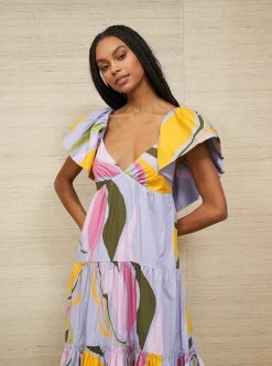 LLC13420_LAVENDER/MULTI Stella Dress