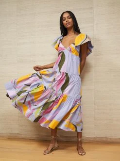 LLC13420_LAVENDER/MULTI Stella Dress 14 LLC13420_LAVENDER/MULTI Stella Dress