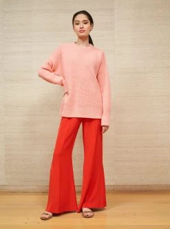 LLC21213_PEACH Toujours Sweater Monogram