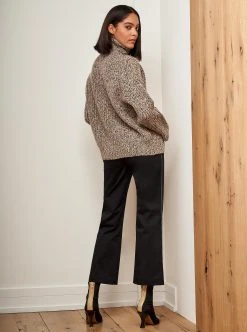 LLC21485_TAN/CAMEL/GOLD/NAVY/CREAM Monogram Toujours Turtleneck 10 LLC21485_TAN/CAMEL/GOLD/NAVY/CREAM Monogram Toujours Turtleneck