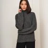 LLC21212_SPECKLED CHARCOAL Toujours Turtleneck 2 LLC21212_SPECKLED CHARCOAL Toujours Turtleneck