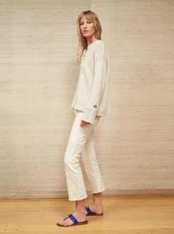 LLC21631_CREAM Val Sweater Monogram