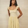 LLC13451_DIJON/IVORY Dresses Vivian Dress