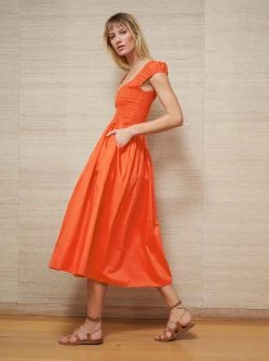 LLC13305_TANGERINE Dresses Vivian Dress 17 LLC13305_TANGERINE Dresses Vivian Dress