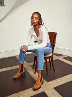 LLC21638_CREAM Tees Waffle Henley