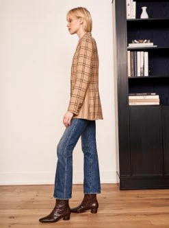 LLC16022_KHAKI/BLACK/PLAID/STRIPE Outerwear Windsor Blazer 17 LLC16022_KHAKI/BLACK/PLAID/STRIPE Outerwear Windsor Blazer