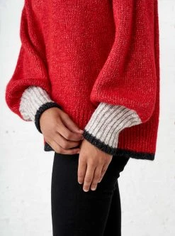 Recurate Big Red Turtleneck Re-Ligne