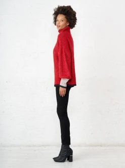Recurate Big Red Turtleneck Re-Ligne